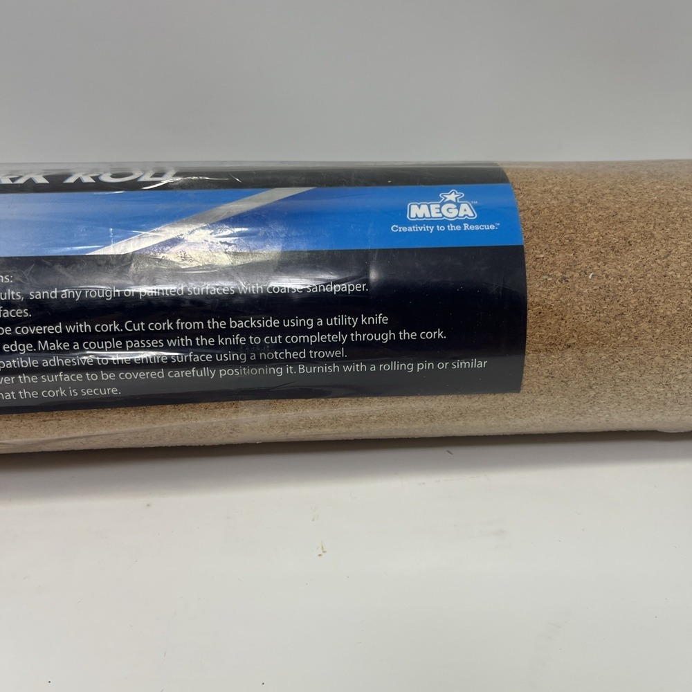 The Board Dudes Cork Roll 5/32x24x48 NEW Cork Board Arts & Crafts Design Mega - Picture 5 of 5